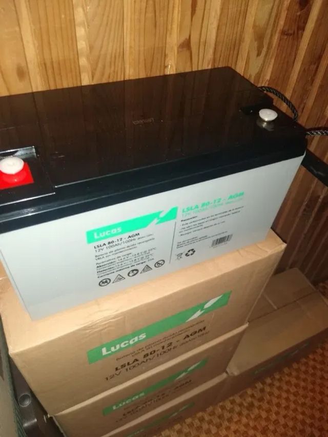 Batería AGM Lucas 100Ah LSLA - 2uds