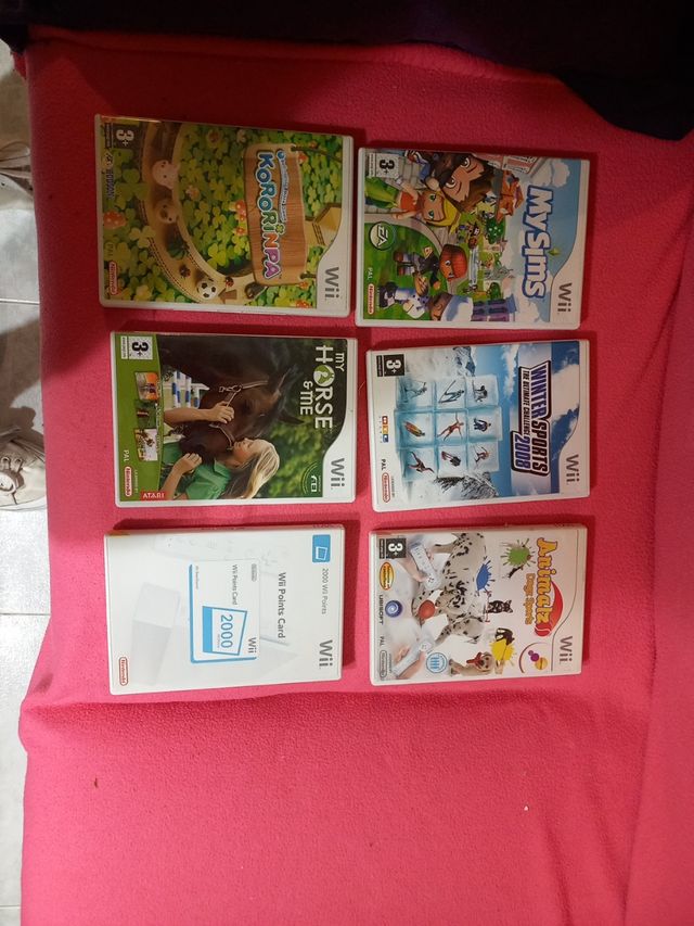 6 giochi per Wii - Famiglia e sport