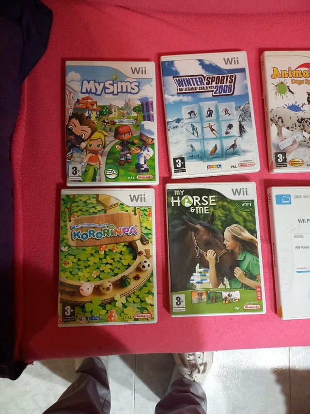 6 giochi per Wii - Famiglia e sport