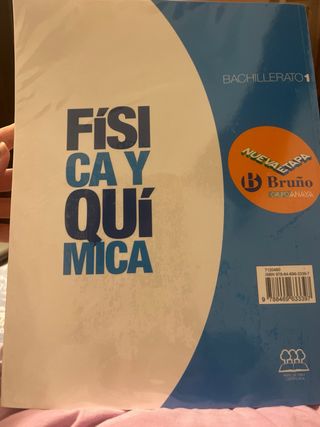 Física y Química 1 Bachillerato Nueva etapa Bruño
