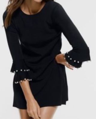 Vestido Zara negro fiesta