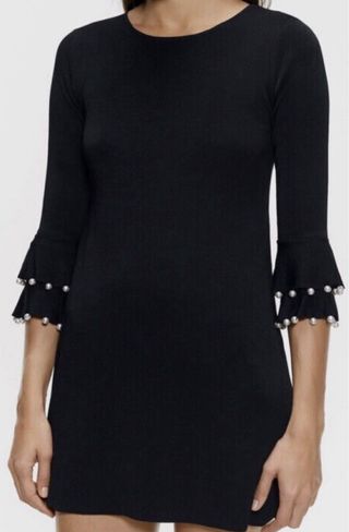 Vestido Zara negro fiesta