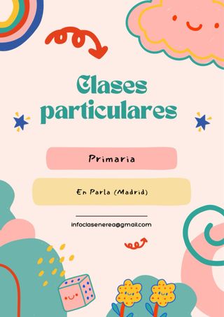 Clases de primaria en Parla