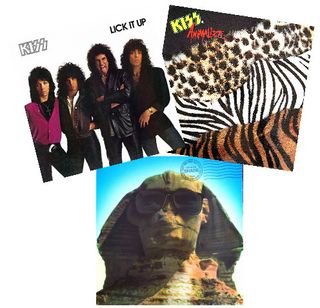Vinilos KISS: Lick It Up & Animalize