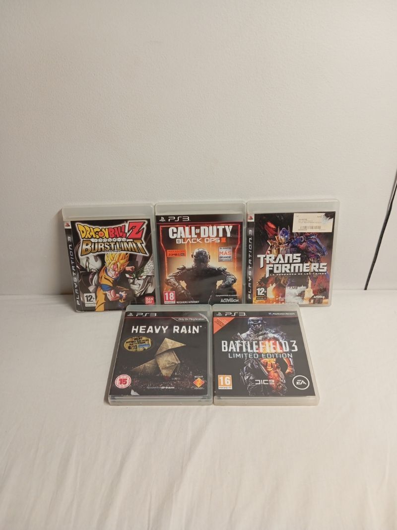 Imagen de 5 Juegos PS3 - Variados