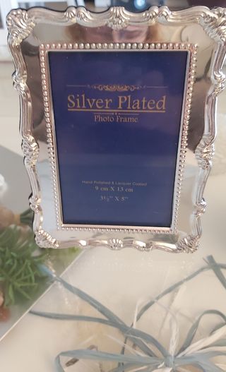 Marco fotos plateado 9x13cm