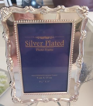 Marco fotos plateado 9x13cm