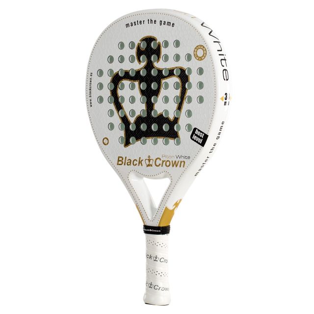 Pala pádel Black Crown Piton White