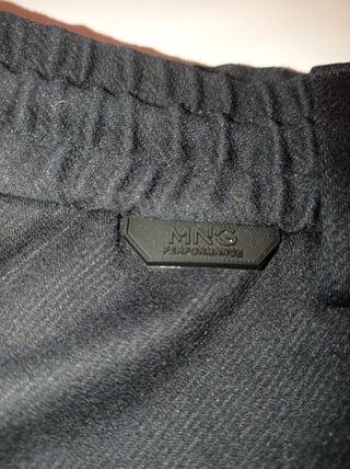 Pantalón Mango Hombre Negro - Talla  44