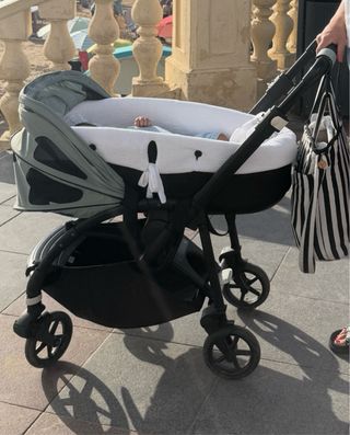 Cubrecapazo Bugaboo Bee6 blanco