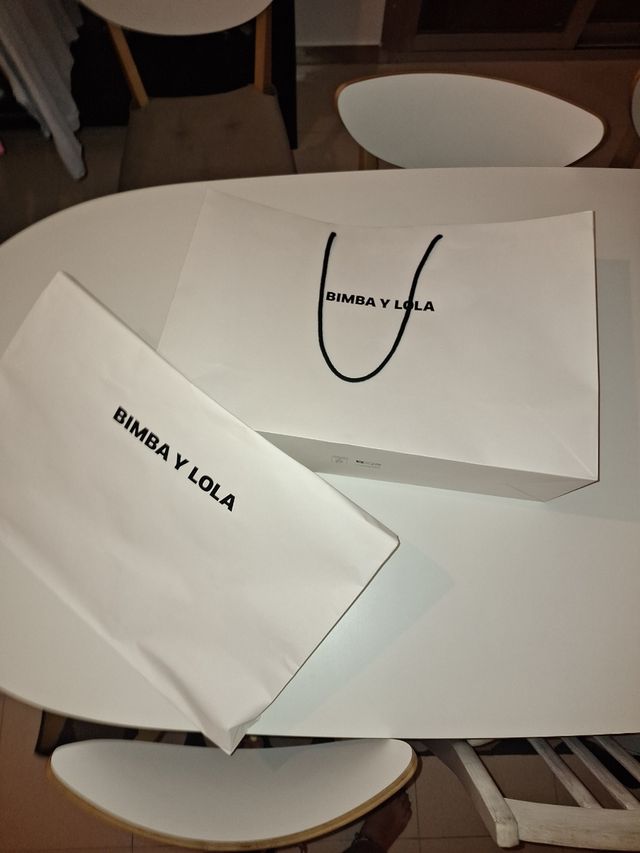 Bimba y Lola - Bolsa y sobre de papel grandes