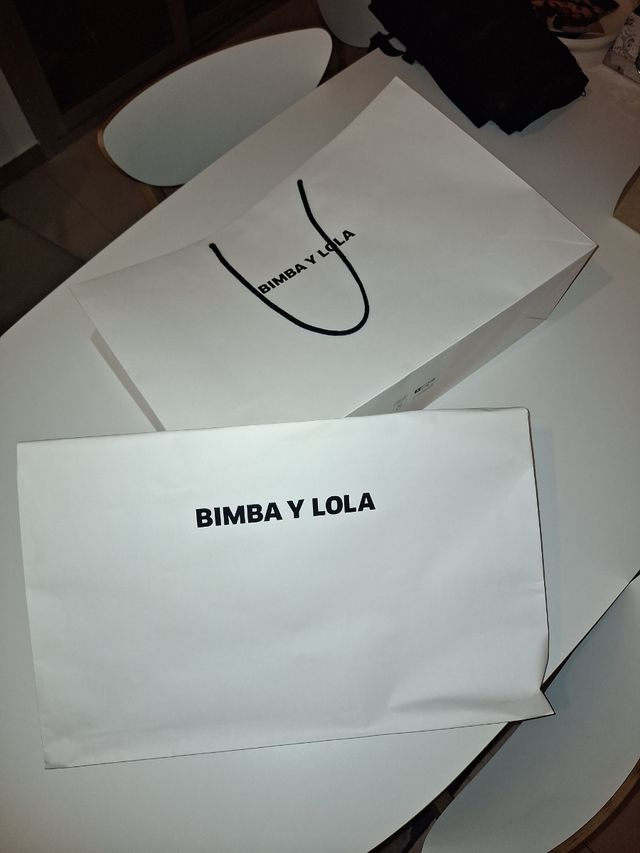 Bimba y Lola - Bolsa y sobre de papel grandes