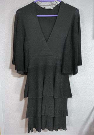 Vestido negro fiesta - Talla M