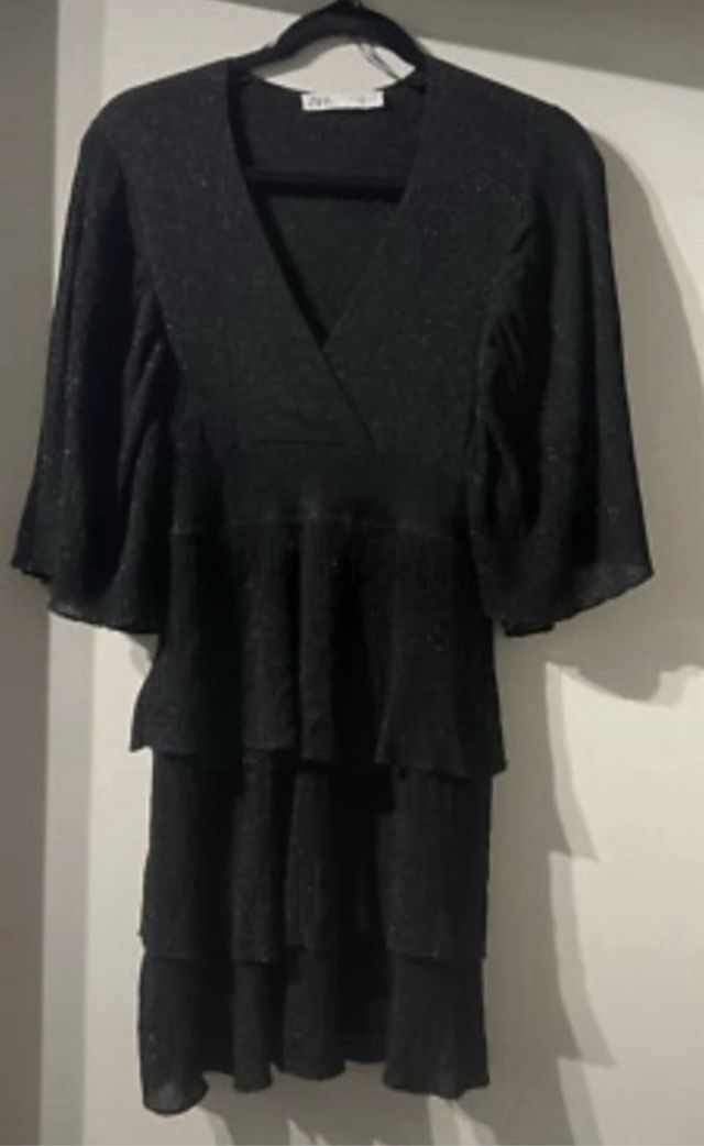 Vestido negro fiesta - Talla M