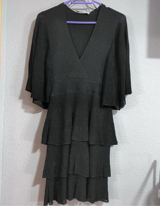 Vestido negro fiesta - Talla M