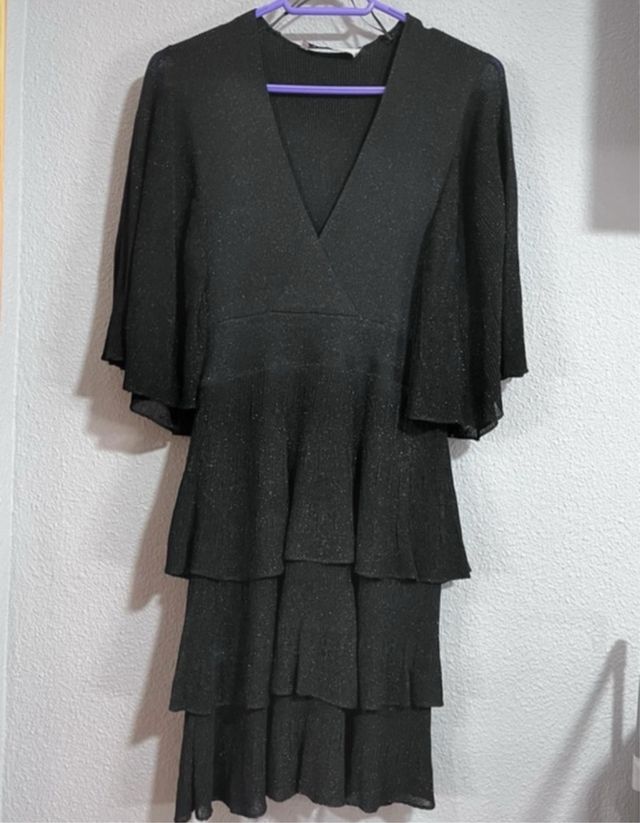 Vestido negro fiesta - Talla M