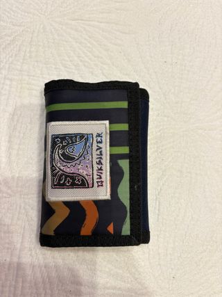 Cartera billetera de tres hojas Quiksilver