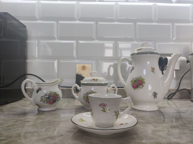 Cafetera San Claudio - Porcelana