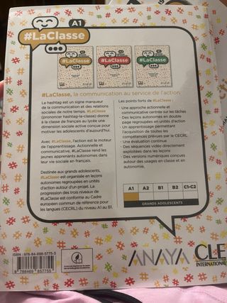La classe niveau A1 élève - Anaya