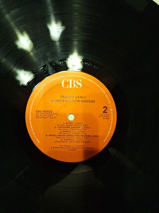 LP Fausto Leali - Io amo