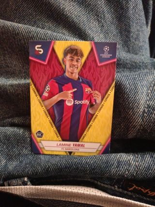 Cromo Lamine Yamal FC Barcelona