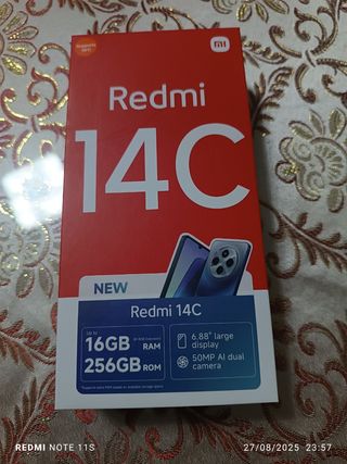 Redmi 14C 16GB+256GB - NUEVO