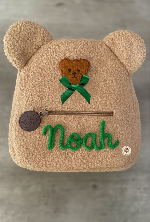 Zaino orso personalizzabile
