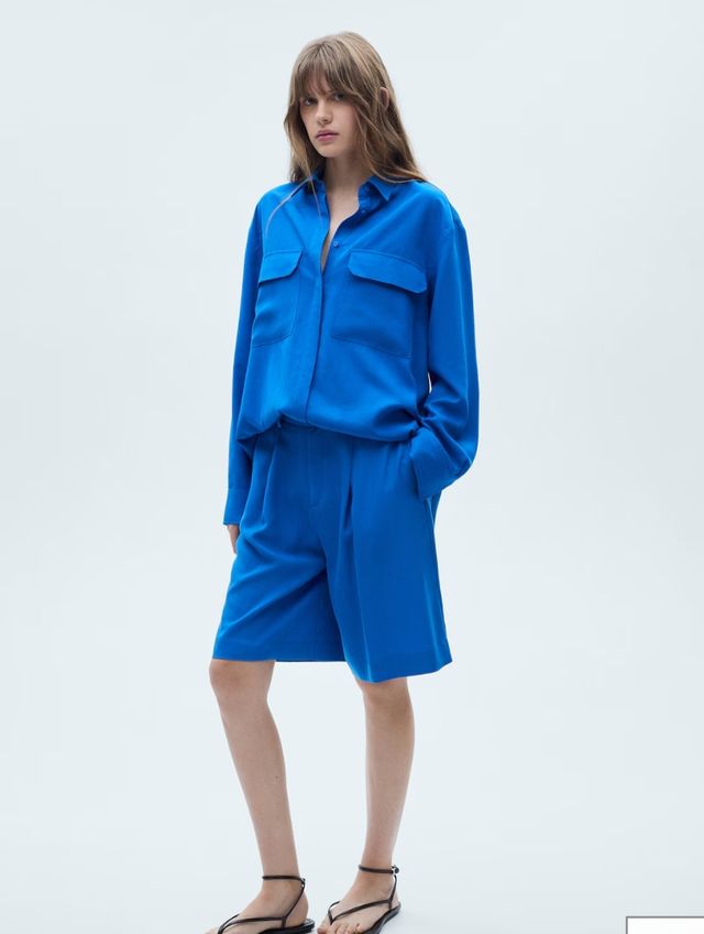 Bermudas NUEVAS Tiro alto (Talla 36-38)