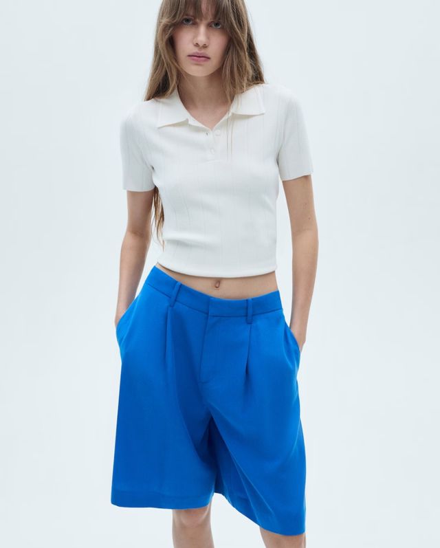 Bermudas NUEVAS Tiro alto (Talla 36-38)