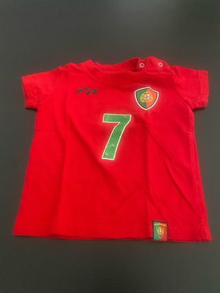 Camisola Portugal Bebé - nº7
Ronaldo 