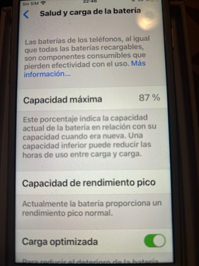 iPhone 8 Rosa Gold impoluto 87 bateria