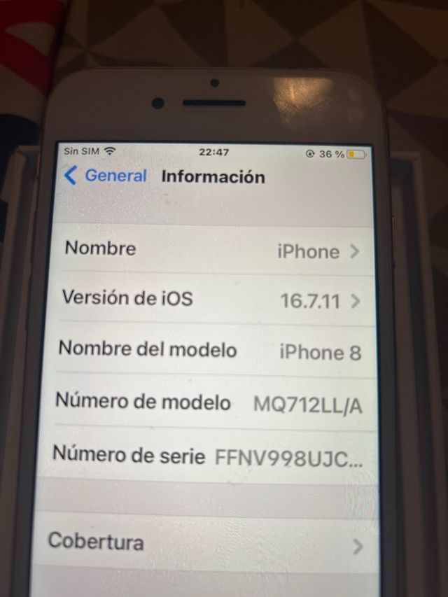 iPhone 8 Rosa Gold impoluto 87 bateria