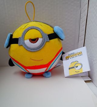 Peluche Minion Stuart - Minions - rotondo morbido