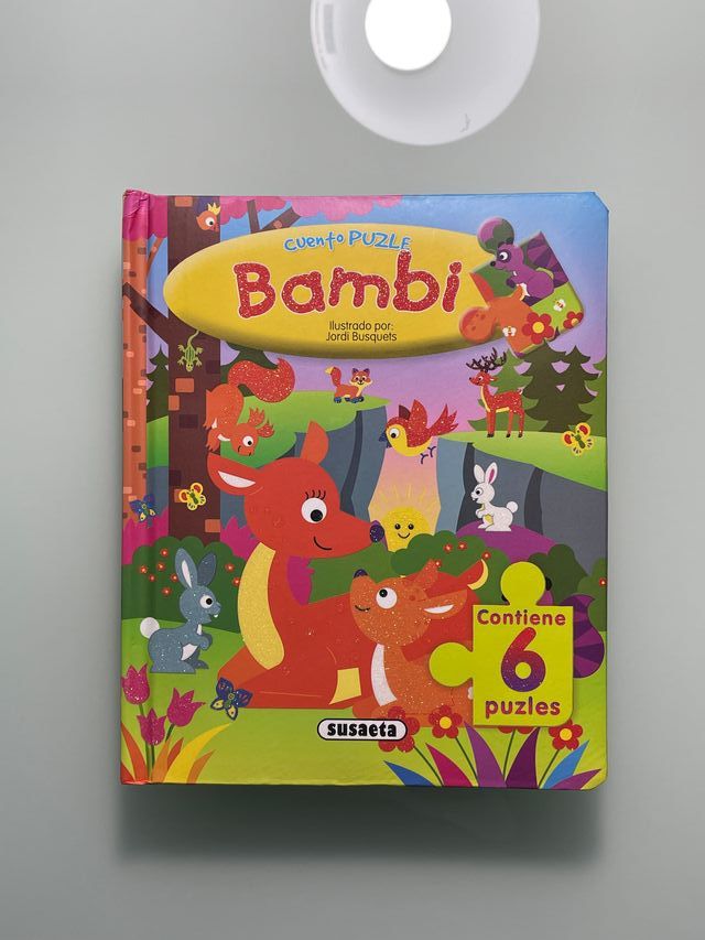 Cuento- Puzzle “Bambi”- SUSAETA
