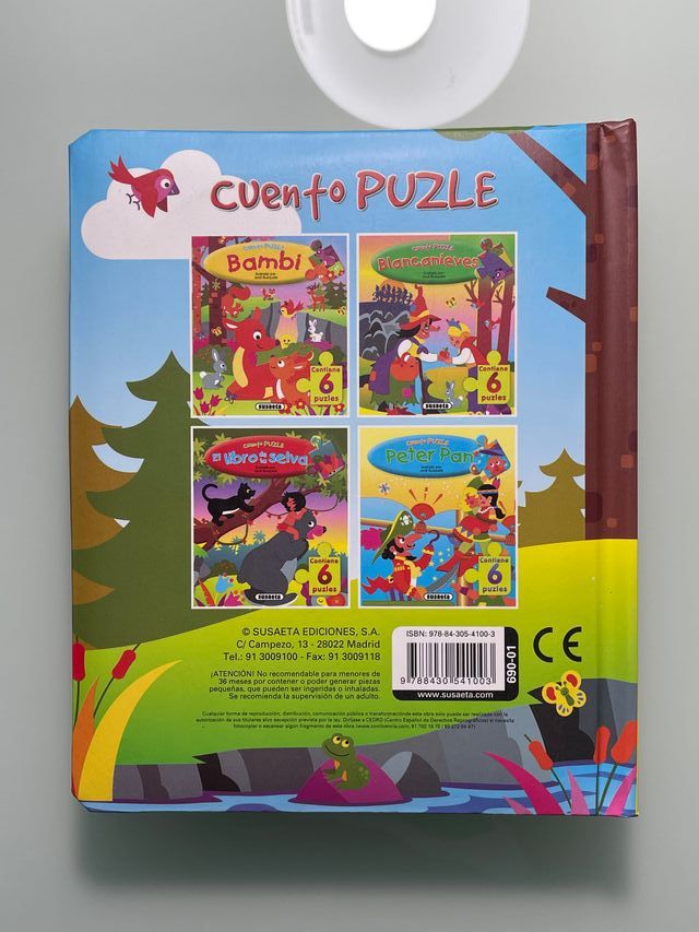 Cuento- Puzzle “Bambi”- SUSAETA