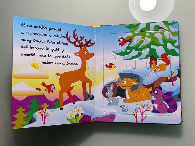 Cuento- Puzzle “Bambi”- SUSAETA