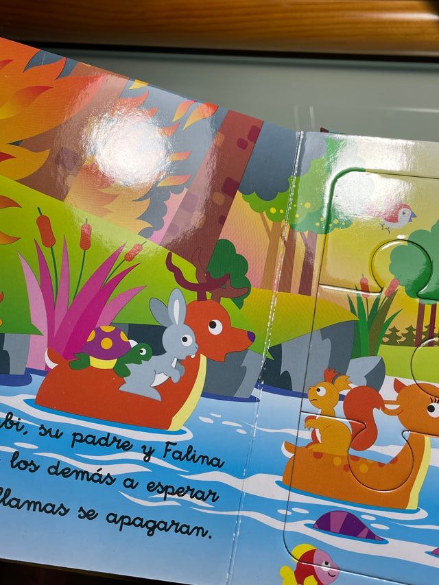 Cuento- Puzzle “Bambi”- SUSAETA