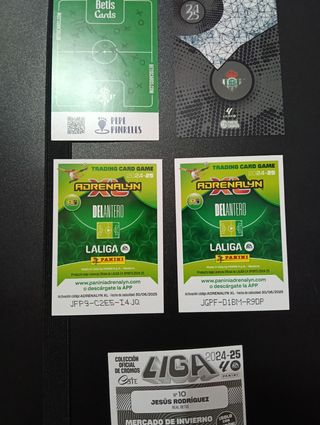 Cromos Jesús Rodríguez Real Betis