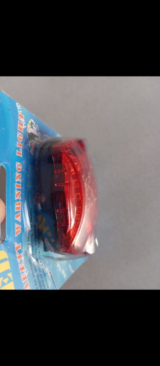 Fanale posteriore per bicicletta a LED.