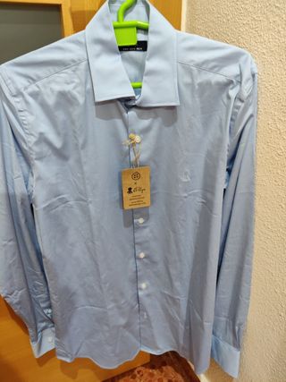 Camisa El Pulpo azul