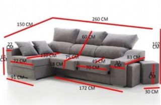 SOFA CHAISE-LOGUE EN OFERTA!