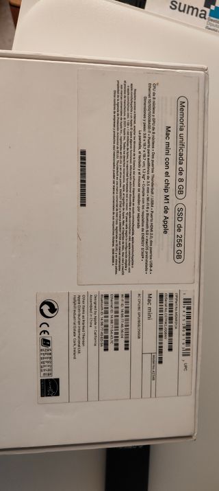 Mac mini M1 2020 - 8 GB di RAM (nella confezione originale)