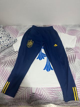 Chándal España - Adidas - Azul/Amarillo