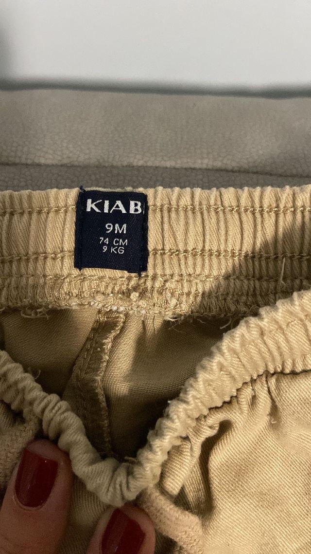 Pantalones Cargo bebé - Marrón