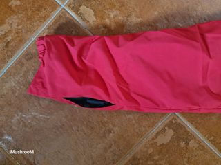 Chaqueta térmica roja invierno
