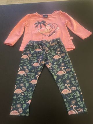 Conjunto Flamingo Bebê - 