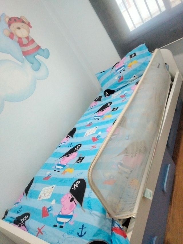 Funda nórdica reversible infantil Peppa Pig pirata