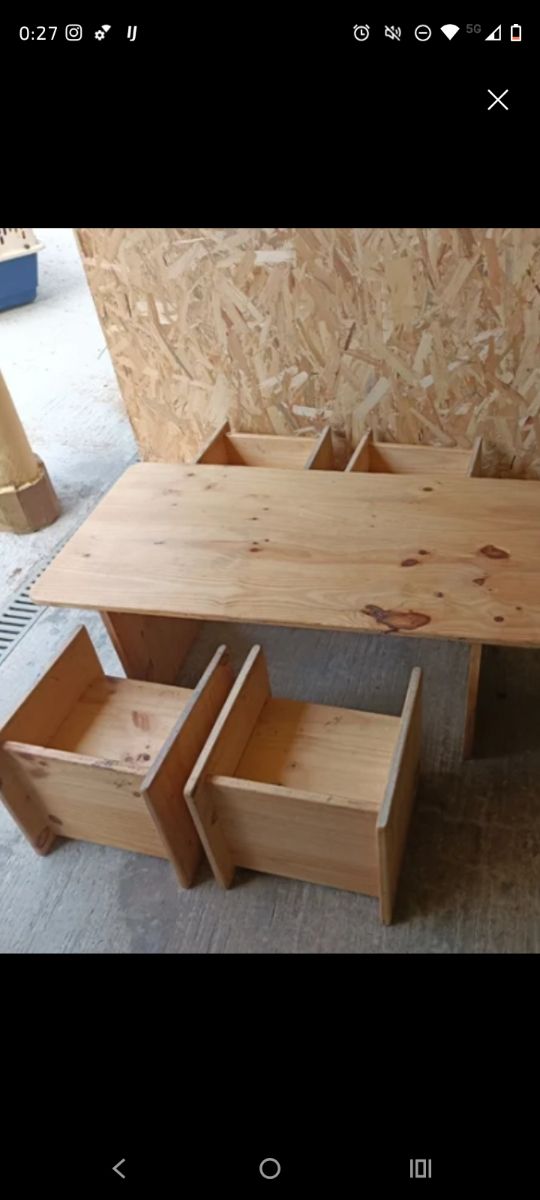 Mesa Montessori infantil