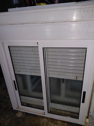 Ventana aluminio 110x125 alto