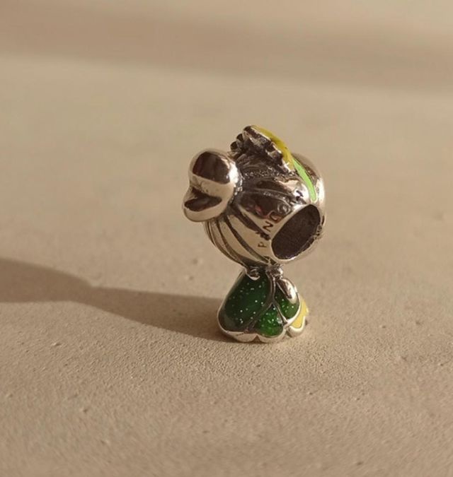 Charm Pandora | Verde & Plata
